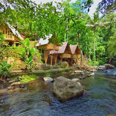 Aksha Riverside Ubud Tampaksiring Exterior foto