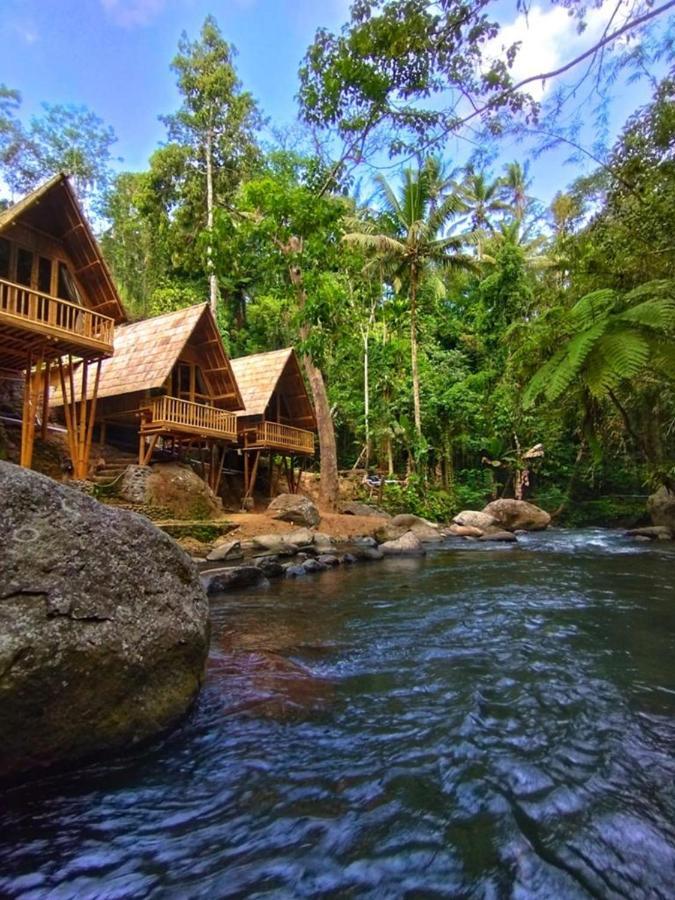Aksha Riverside Ubud Tampaksiring Exterior foto