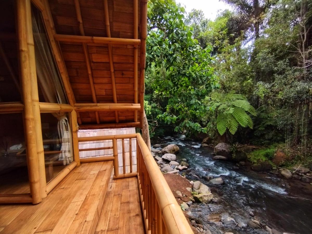 Aksha Riverside Ubud Tampaksiring Exterior foto