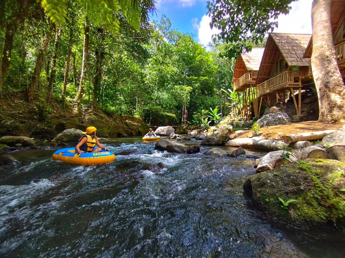 Aksha Riverside Ubud Tampaksiring Exterior foto